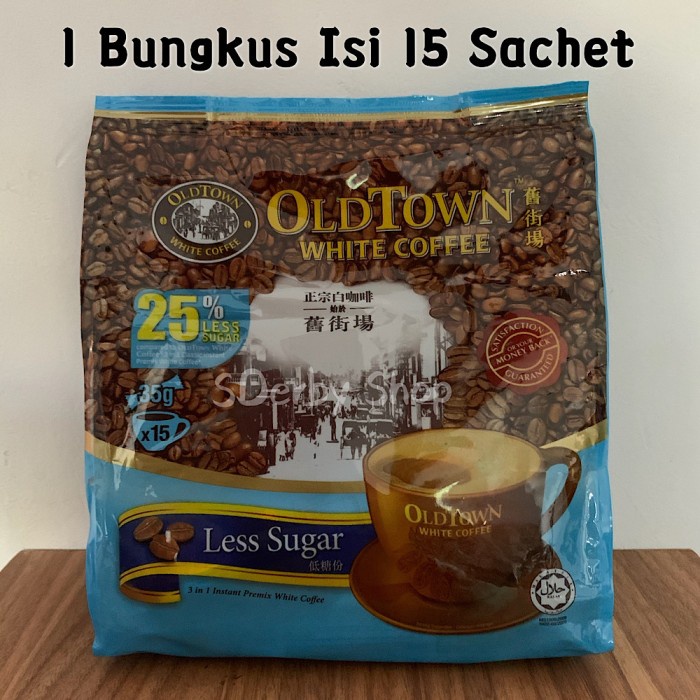 

OLD TOWN WHITES COFFEE LESS SUGAR OLDTOWN KOPI MALAYSIA