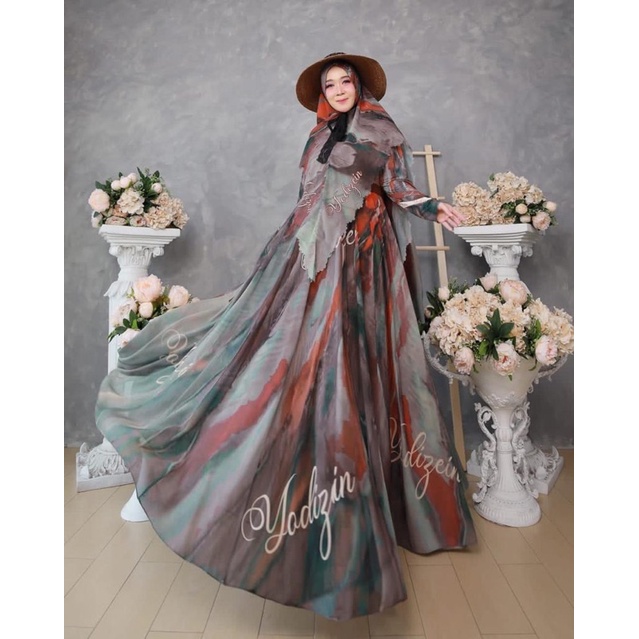 Gamis Syari Original Premium by Yodizein syari