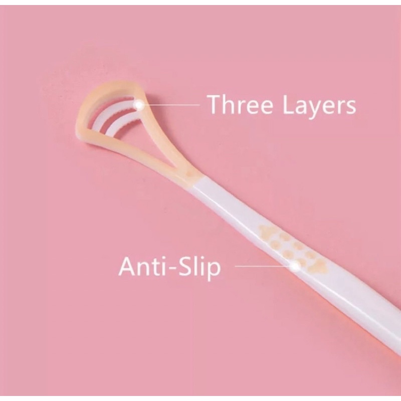 Alat Pembersih Lidah Sikat Lidah Tongue Cleaner Scraper