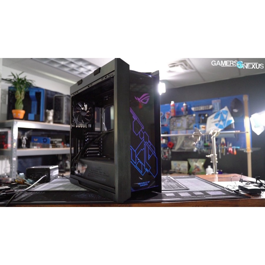 ASUS ROG Strix Helios EVA Edition - Gaming Case GX601 Tempered Glass