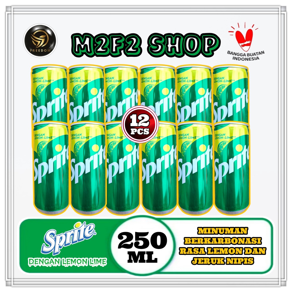 Jual Sprite Kaleng - 250 Ml (Kemasan 12 Pcs) | Shopee Indonesia