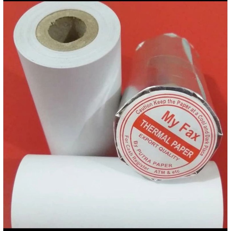 

Kertas Struk thermal 80x40mm paket 10 Roll