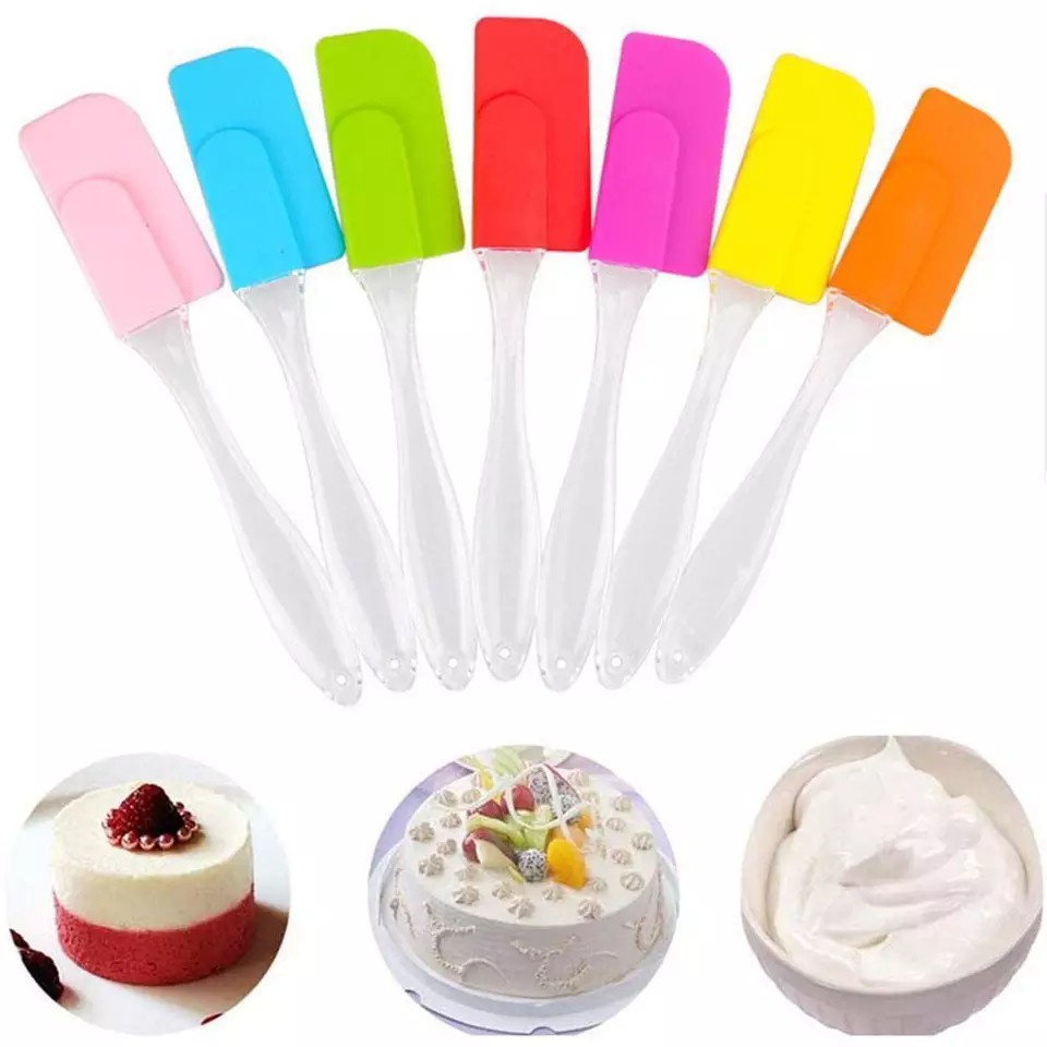 Spatula Silicon Tahan panas / Spatula Silikon Tahan Panas / Spatula Masak / Spatula Kue