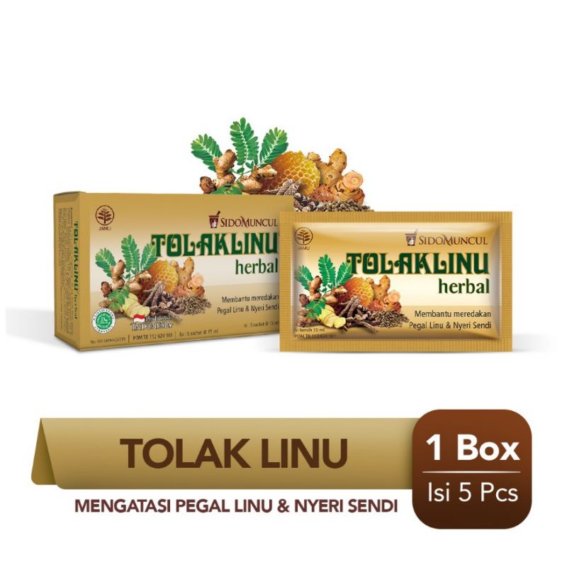 Tolak Linu Cair 1 Dus 5 SACHETS @ 15ml