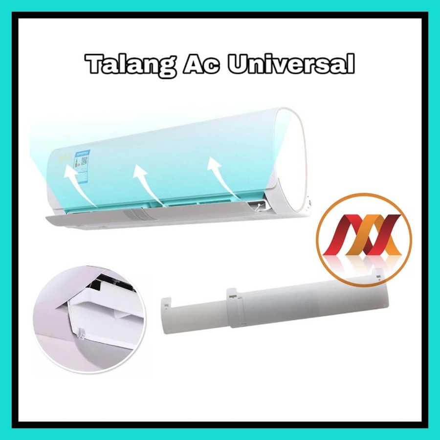 Talang Ac Universal 80cm Ac Reflektor Penahan Hembusan AC Universal