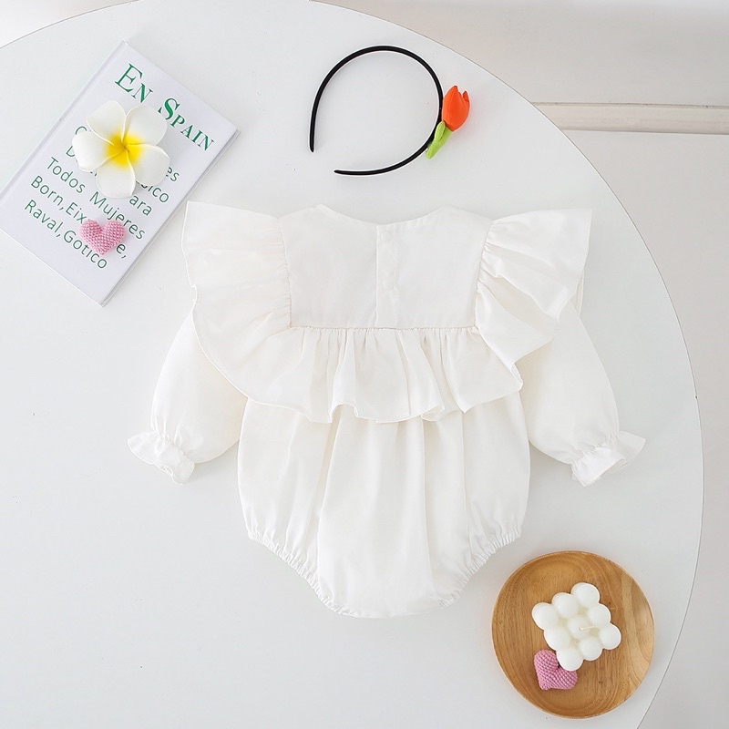 Tulip romper dress bayi anak perempuan