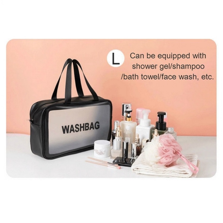 Travel Pouch Organizer Tas Kosmetik Make Up Sabun Storage Washbag Doff