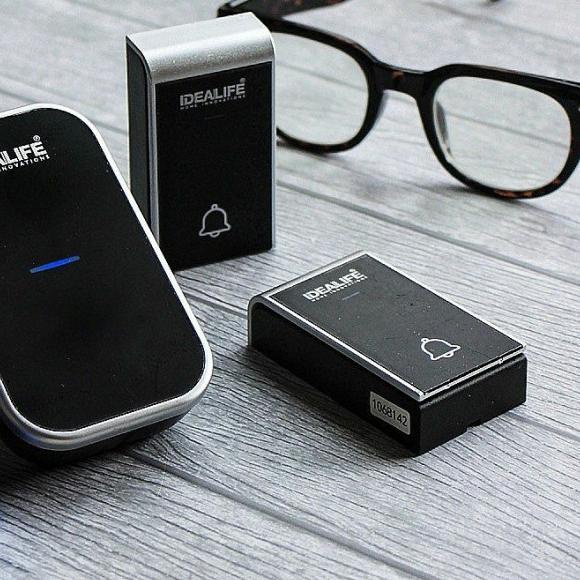 bel pintu wireless bel rumah door bell 2 remote idealife il 292 ori