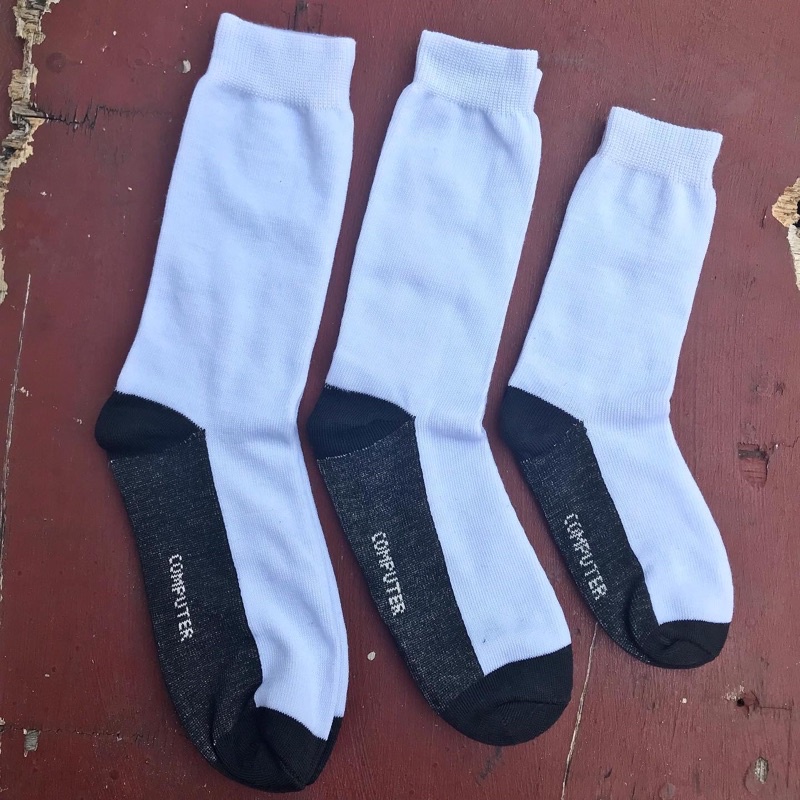 NOKEMAS 12 Pasang Kaos Kaki Sekolah COMPUTER