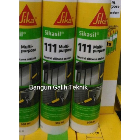 

SIKASIL 111 Multi Purpose Silicone Sealant 300 ML WHITE