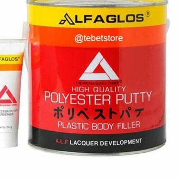 Dempul Alfagloss 3kg,Alfagloss galon