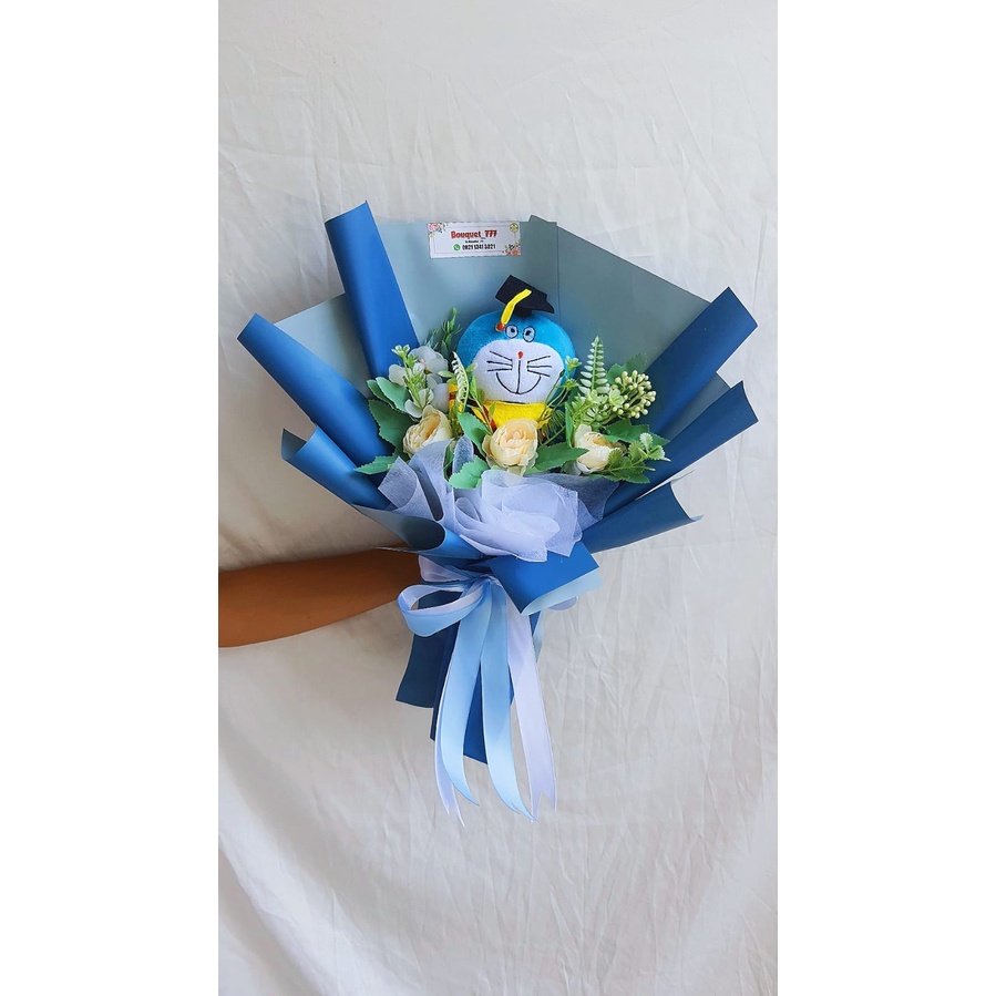 

Buket bunga boneka/ buket wisuda/ buket Graduation/ kado wisdua/ Buket Bunga/ Buket Ultah