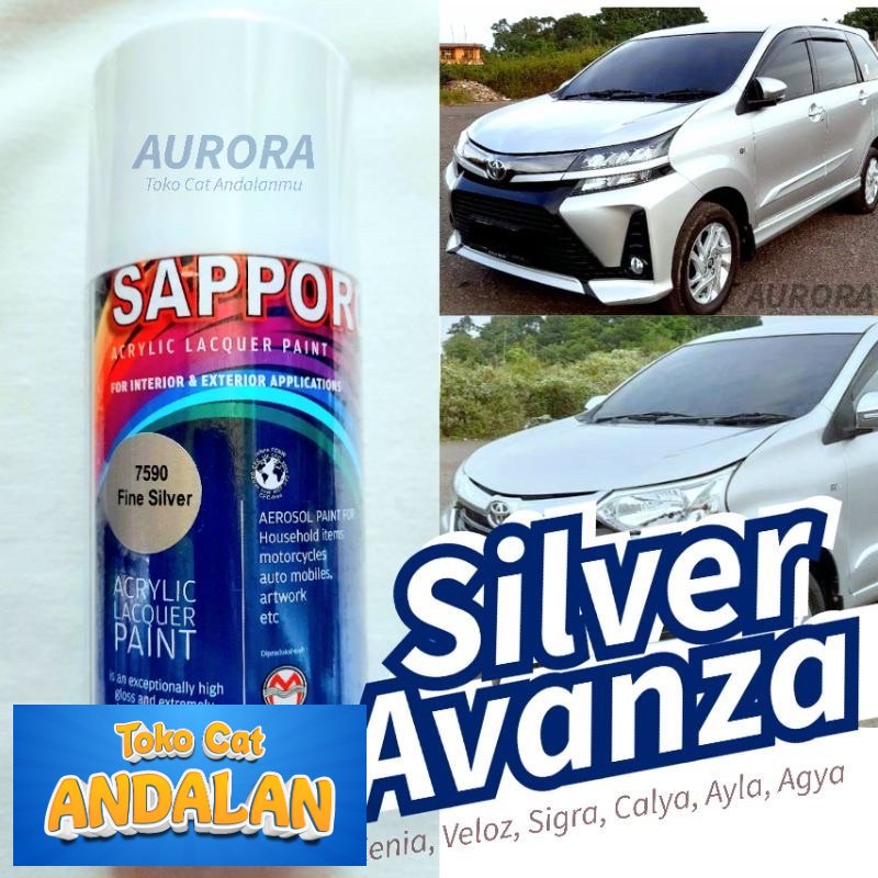

Toko Cat Andalan - SAPPORO FINE AVANZA 7590 pilok pilox pylox cat semprot motor mobil sepeda Toko Cat Andalan Motor dan Mobil