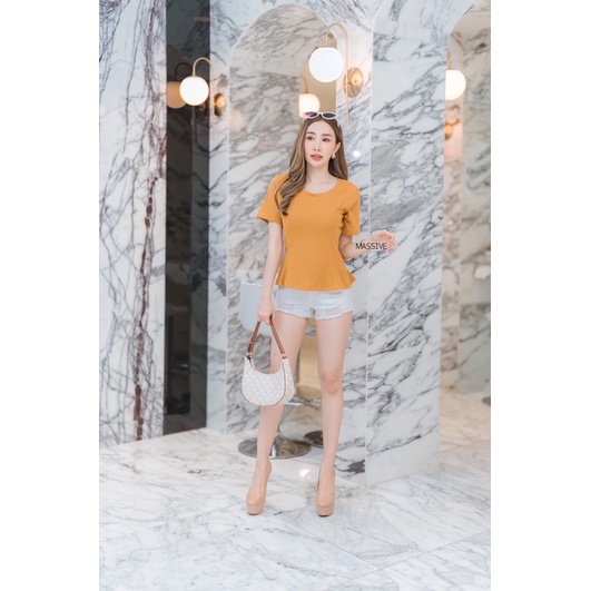 ATASAN MASSIVE MODEL PEPLUM IMPORT BANGKOK(BJMSV001)