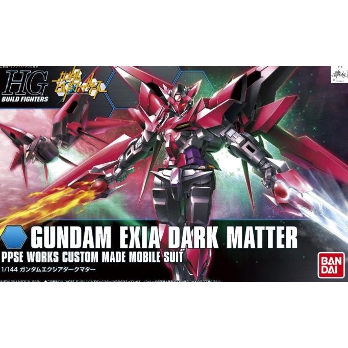 HG 1/144 HGBF Gundam Exia Dark Matter