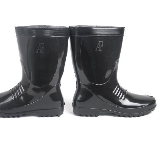 AP Boots AP 1 Hitam - Sepatu Boots PVC - 25