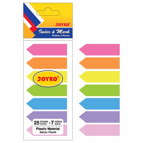 

Sticky Note Joyko Index & MEMO IM-31 (Plastik, Panah) (Pad)