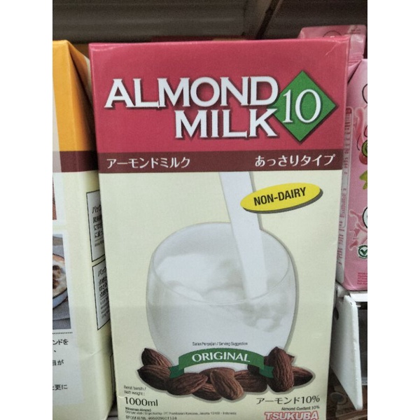 

Susu almond original l liter