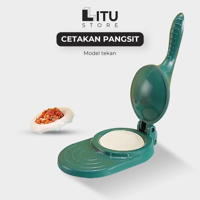 Alat cetakan press kulit pangsit adonan pastel tekan modern