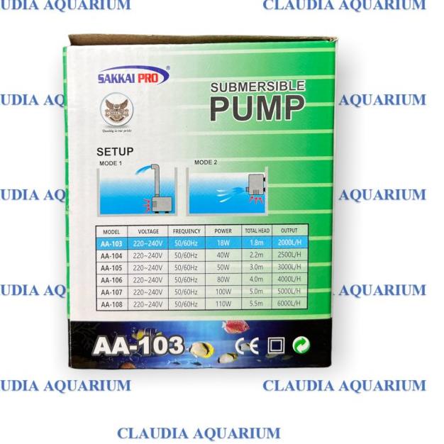 Mesin Pompa Aquarium / Kolam SAKKAI PRO AA-103