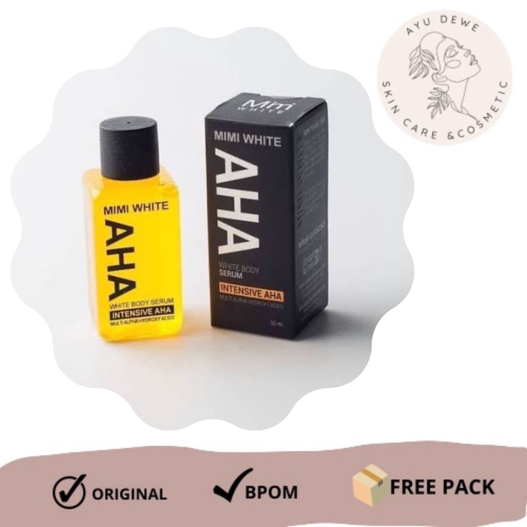 Mimi White AHA serum Body Lotion