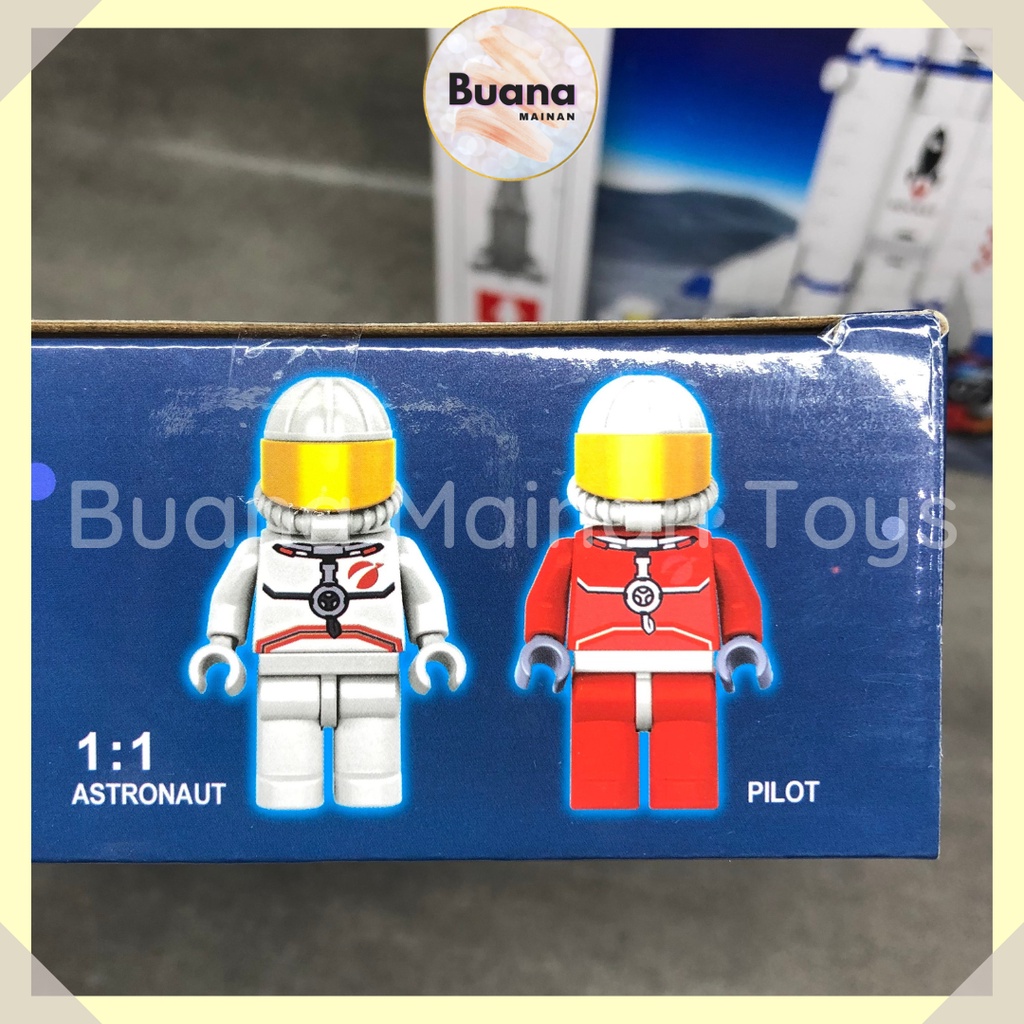 BRICKS CHAOBAO UNIVERSE EXPLORE SPACE MYSTERIES MAINAN EDUKASI ANAK ROCKET LUAR ANGKASA COWO CEWE BRICK 7578