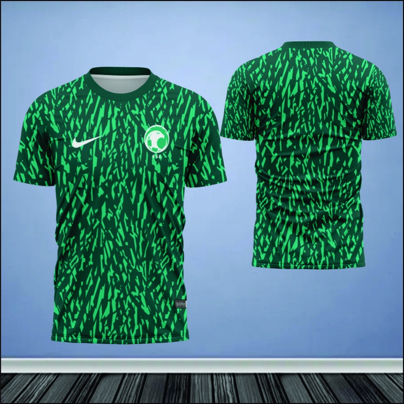 JERSEY SAUDI ARABIA 2021-2022 HOME FULL PRINTING