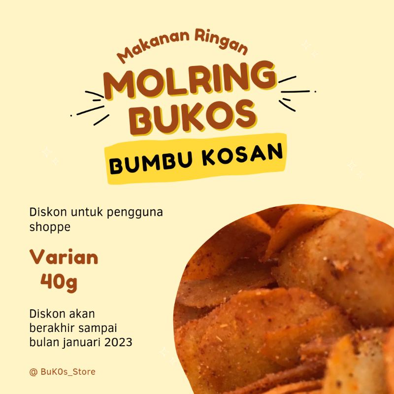 

MOLRING BUKOS VARIAN 40G