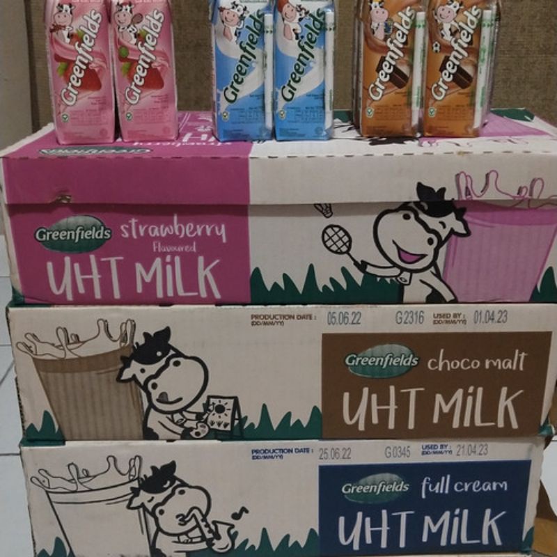 

Sby mix dus 125ml greenfields susu uht greenfield 125 ml promo strawberry coklat full milk choco