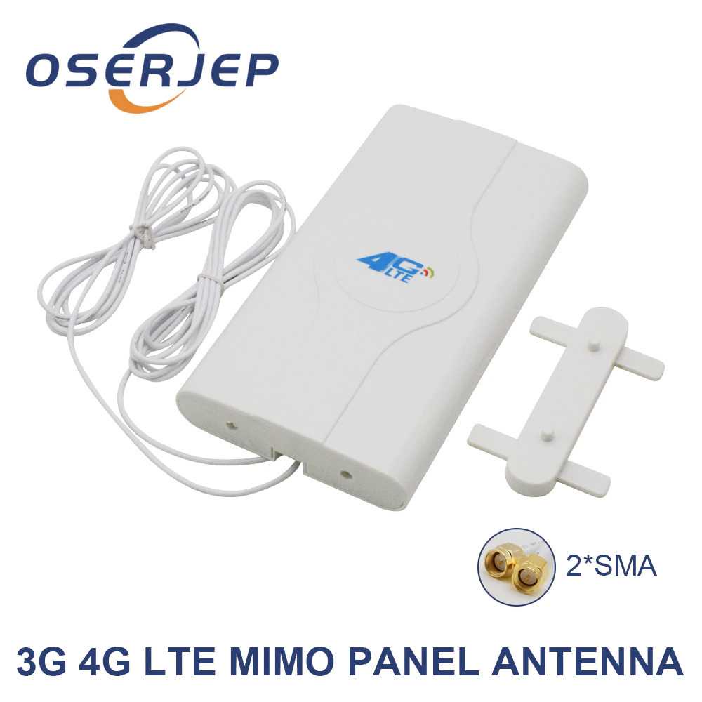 Oserjep MIMO Antena 3G 4G LTE Dual SMA Connector - LF-ANT4G01