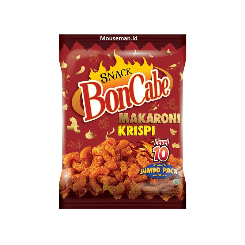 

27gr Kobe Snack BonCabe Mild Makaroni Krispi Level 10