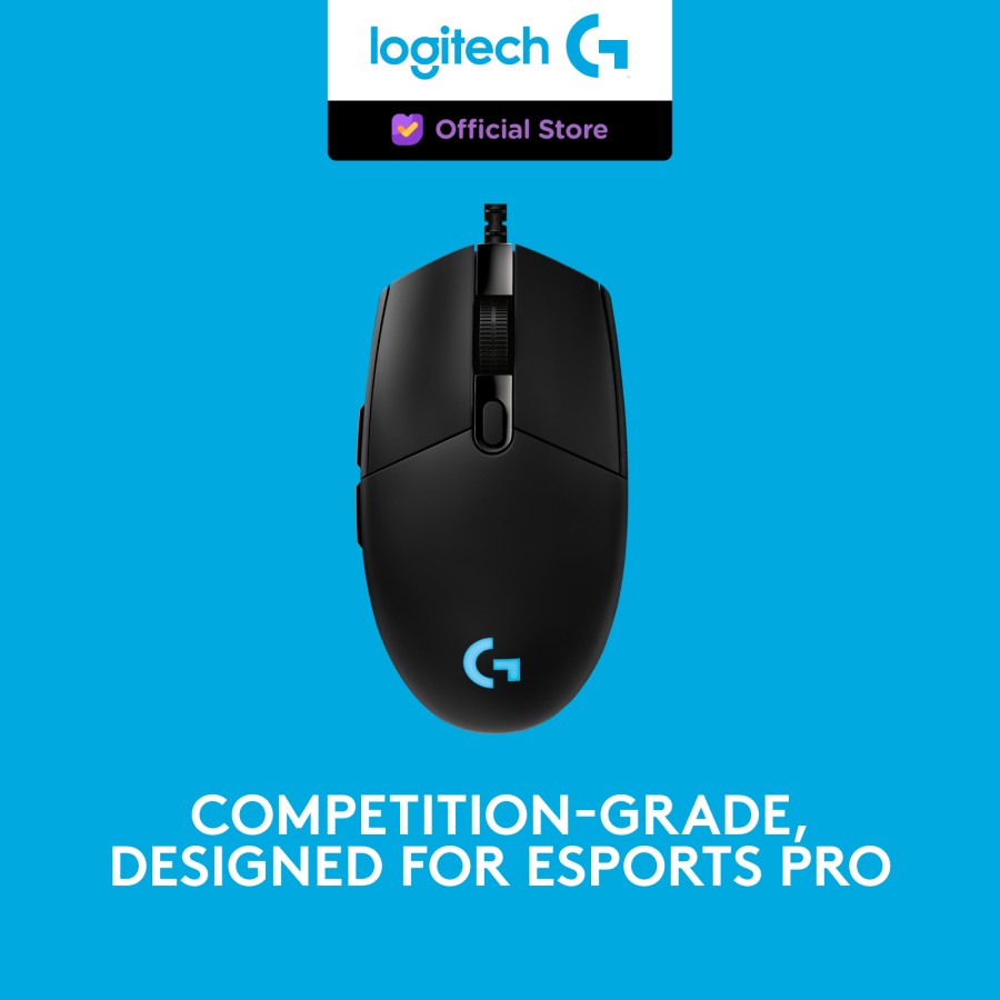 Logitech G PRO HERO Corde | Mouse Gaming Wired Sensor 25K DPI