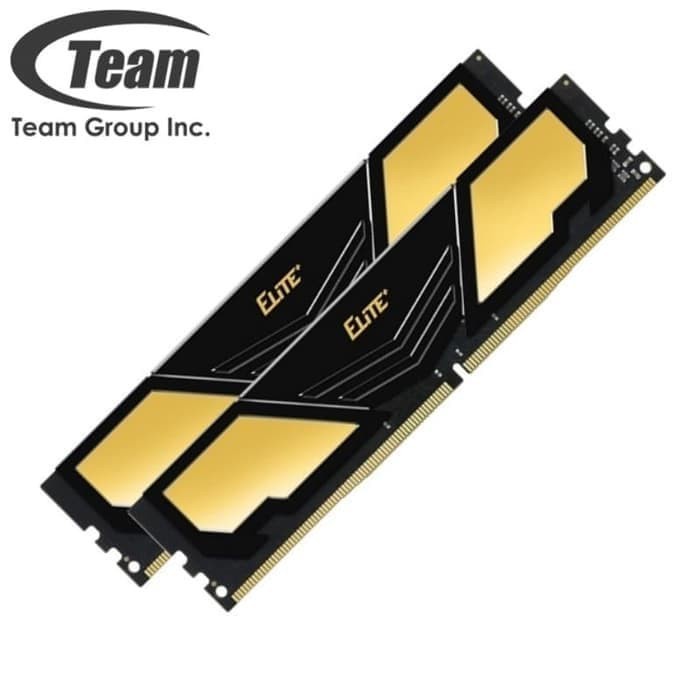 Memory RAM Longdimm Team Elite+ DDR4 PC25600 3200MHz 16GB [2X8GB]