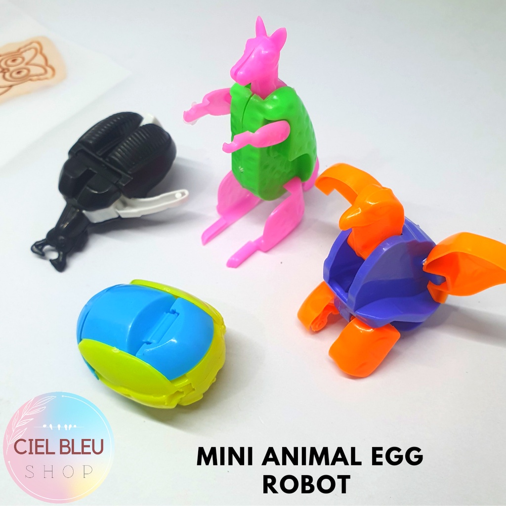 Mainan TELOR DINO ROBOT DEFORMASI BERUBAH BENTUK DINOSAURUS / DINOSAUR EGG DEFORMED