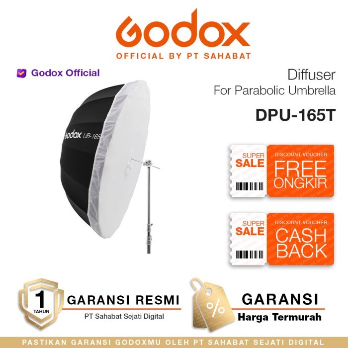 Flash Godox Dpu-165T For Parabolic Umbrella Ub-165 Dpu 165T Dpu165T