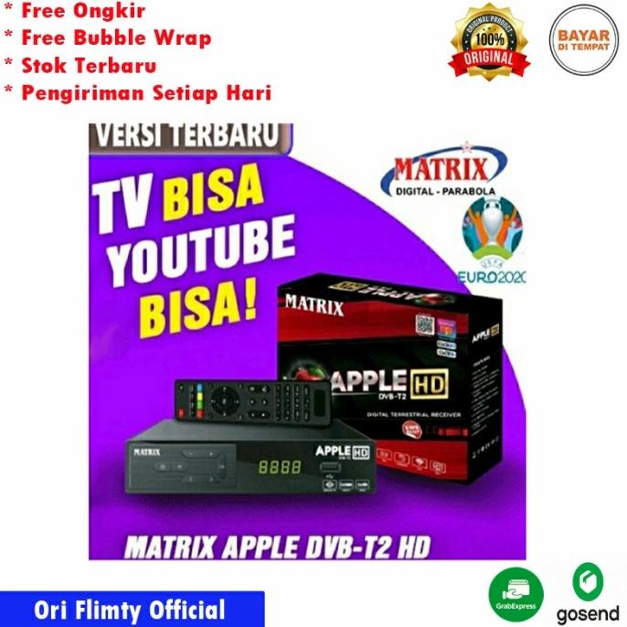 Matrix Apple Receiver TV Set Box DVB T2 Digital Youtube