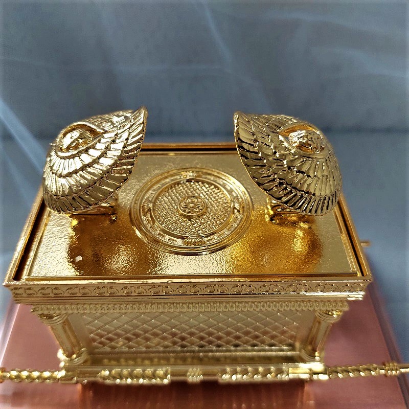 Tabut Box Akrilik Medium Aksesoris Pajangan Hiasan Dekorasi Souvenir Profetik Bahtera Ark Of The Covenant