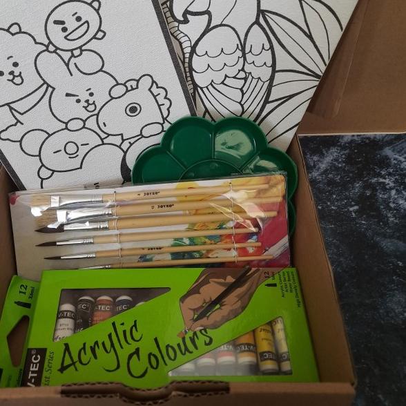 

Paket D Lukis Kanvas Gambar Painting for Kids Art