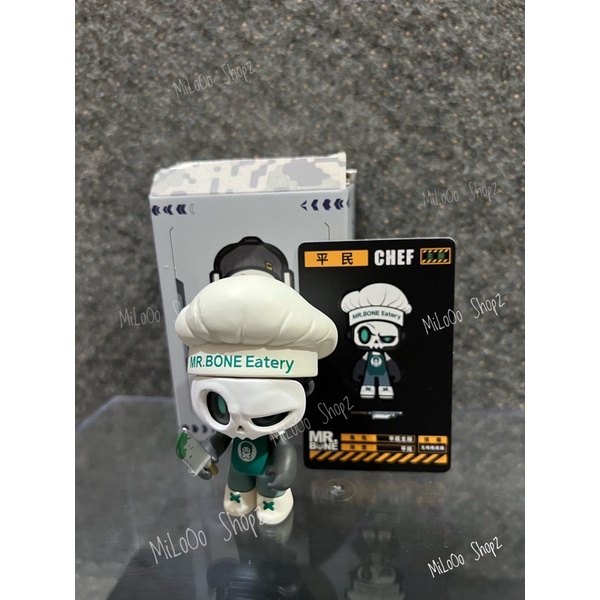 FIRST DAY MR BONE / BLINDBOX MR.BONE JUNIOR CHEF