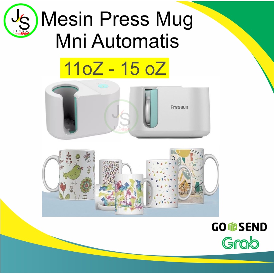 Mesin Press Mug / Freesub Press Mug Otomatis / Mesin Press Mug