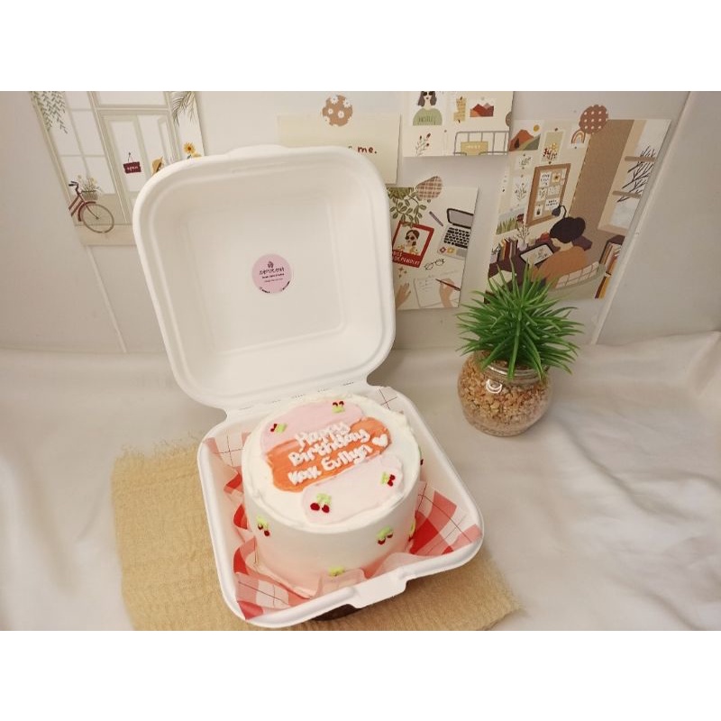 

KOREAN LUNCH BOX CAKE | BENTO CAKE
