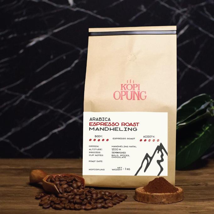 

Dark Mandheling Wethull Arabica Biji Kopi / Bubuk 1 Kg