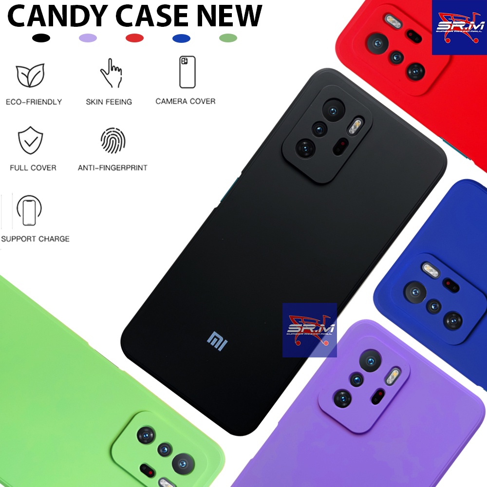 Casing Poco X3 GT / X3 NFC / X3 Pro Softcase Candy Case Silicon MICROFIBER SUEDE
