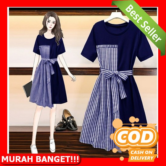 Dres Wanita Dewasa Natalan Terbaru Dress Viral Brukat Murah Import Kekinian 2022 Cewek Natal Fwg - D