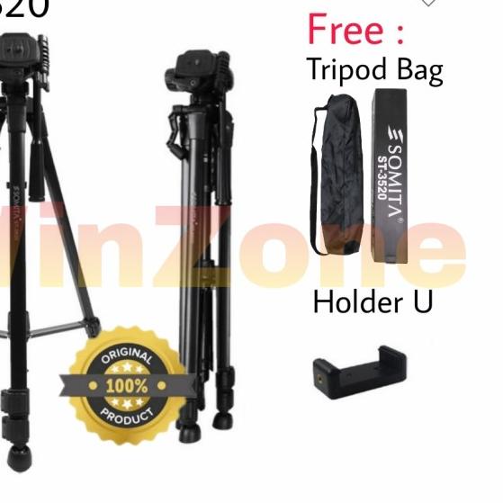 Tripod SOMITA ST-3520 - Tanpa HolderHp