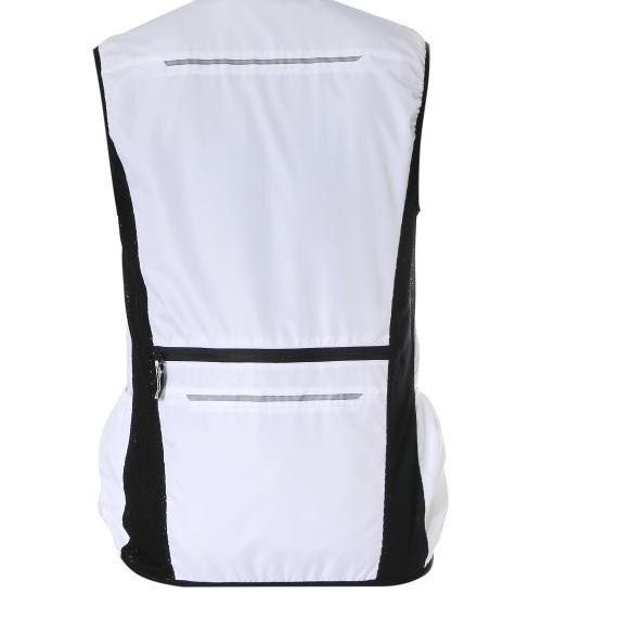 Rompi Sepeda Windbreaker - Hitam, L