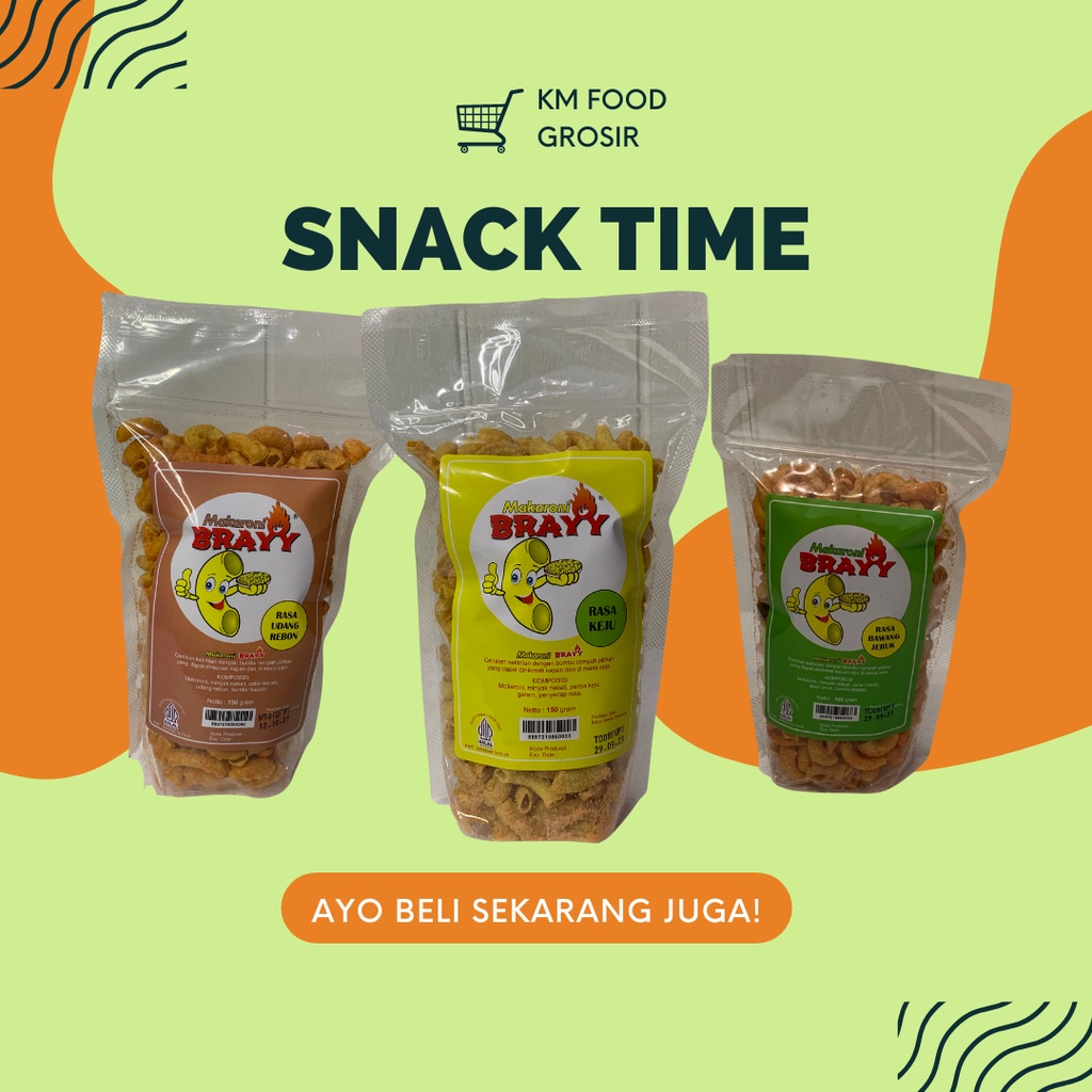 

Makanan Ringan BRAYY MAKARONI BANDUNG