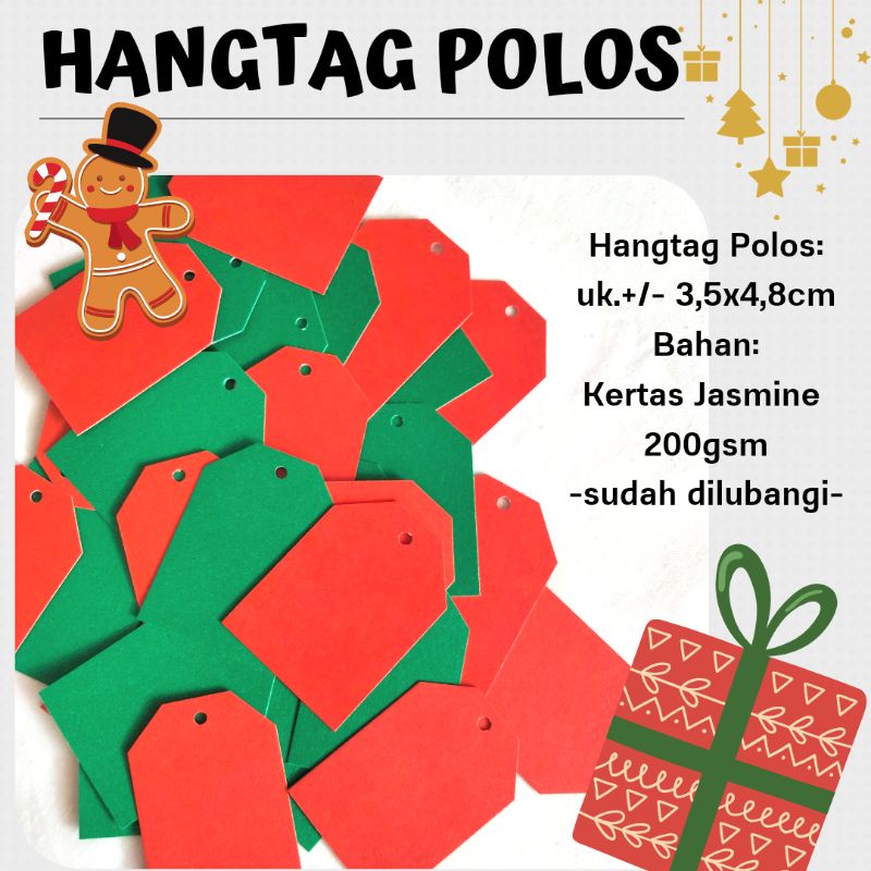 

[ISI 10PCS] HANGTAG POLOS ANEKA WARNA/HANG TAG POLOS MURAH LUCU COCOK UNTUK SEGALA ACARA