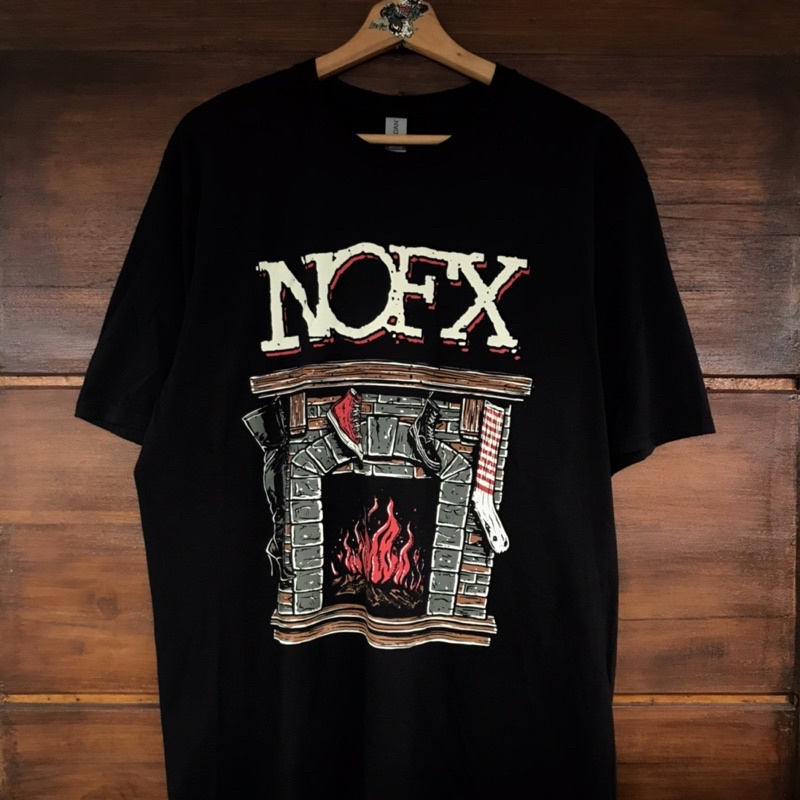 Tshirt Band New Original NOFX ‘Fireplace’