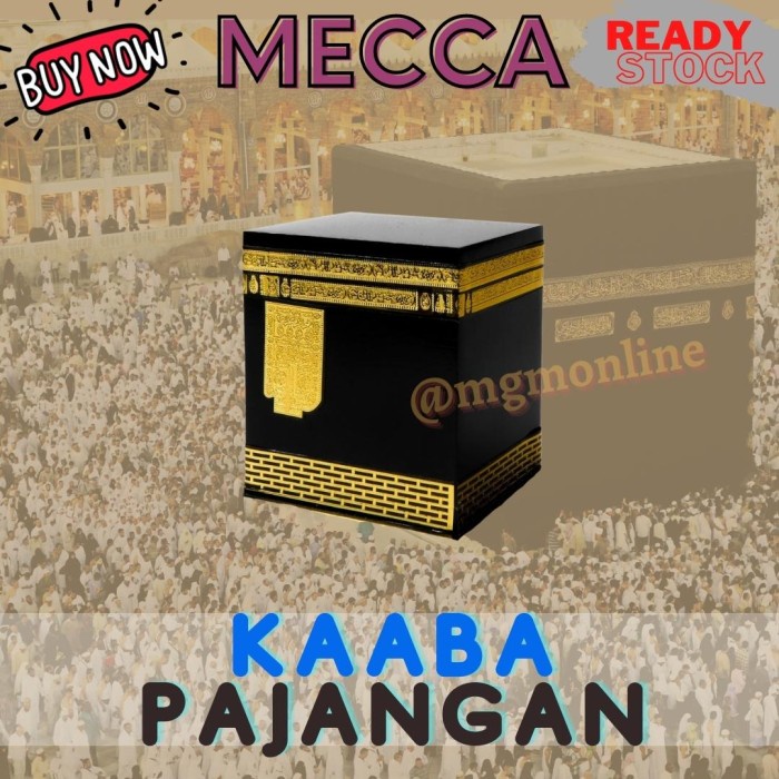 Souvenir mekkah kaaba 6cm Oleh2 negara tanah suci timur tengah